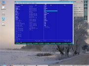 Пример рабочего стола KDE